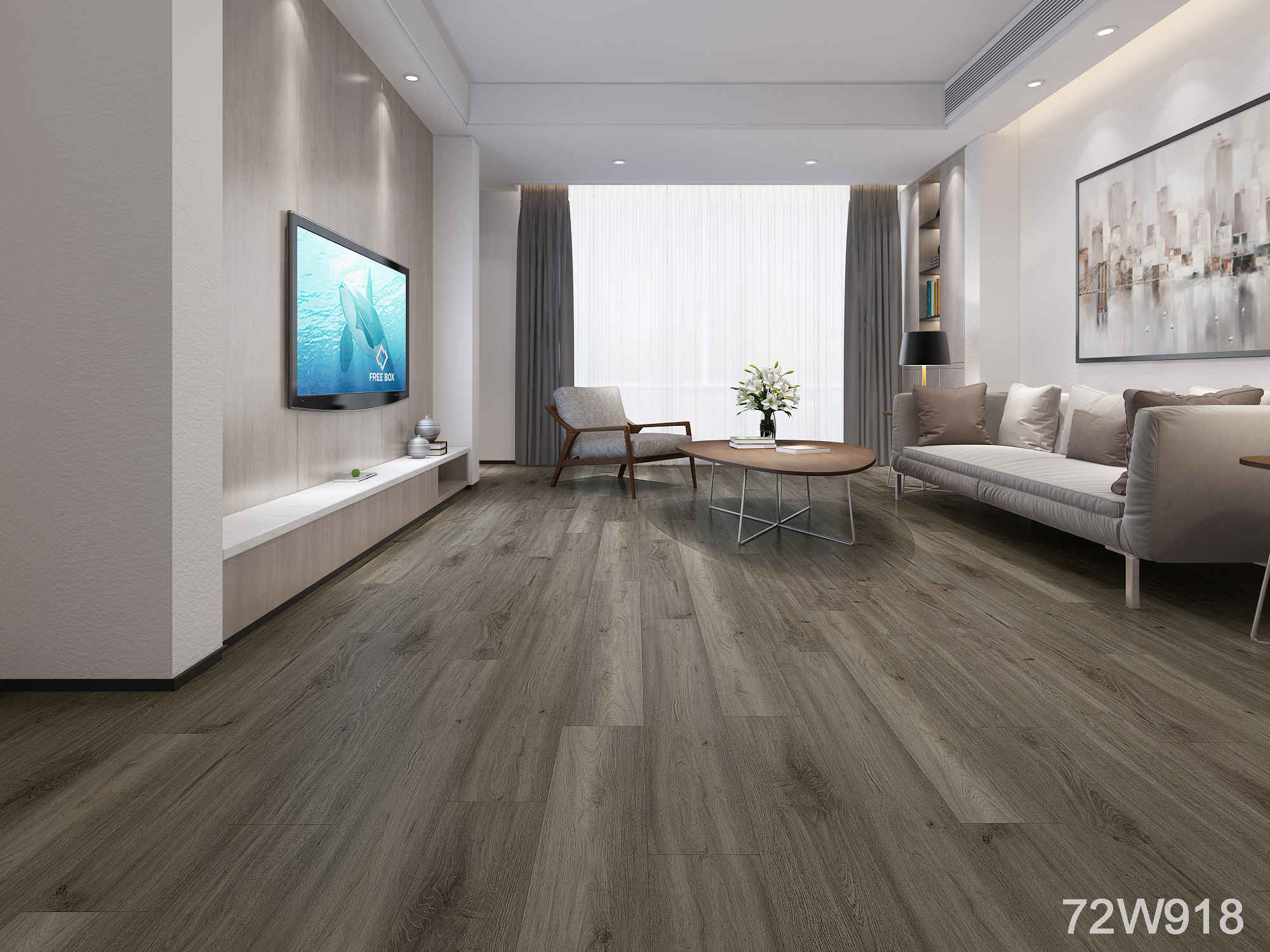2mm Glue Down Commercial Grade Luxury Vinyl Tile Flooring Great Fire Proof
